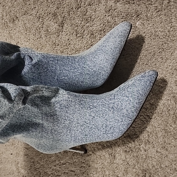 Azalea wang denim slouch boots - Picture 6 of 8